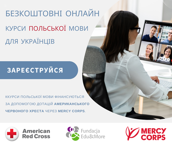 Informacja graficzna o kursie języka polskiego