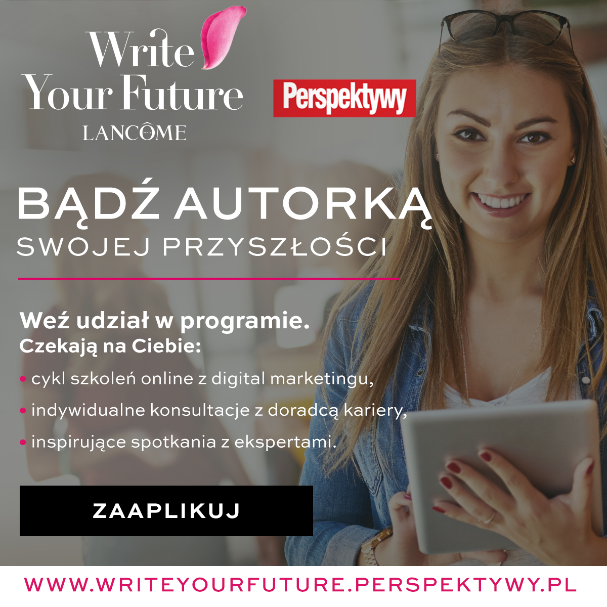 Program Write Your Future - grafika digitalowa